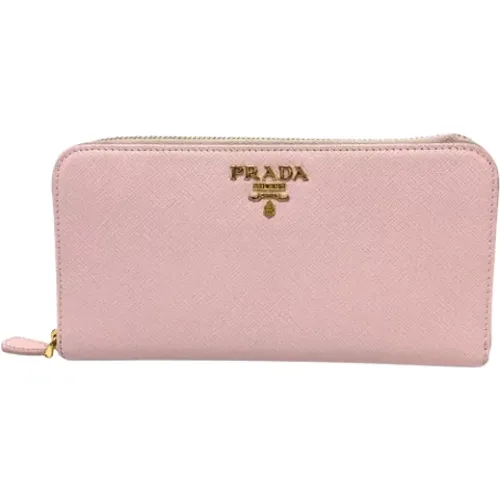 Pre-owned Leather wallets , female, Sizes: ONE SIZE - Prada Vintage - Modalova