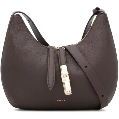 Luxurious Shoulder Bag in Chocolate , female, Sizes: ONE SIZE - Furla - Modalova