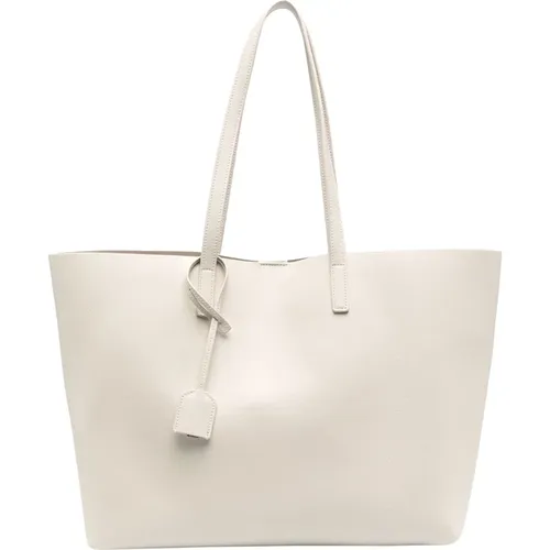 Large East/West shopper , female, Sizes: ONE SIZE - Saint Laurent - Modalova