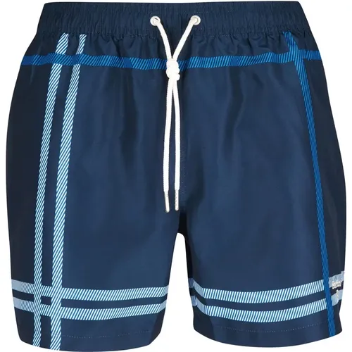 Short Shorts, Motif Swimwear , male, Sizes: L, S - Barbour - Modalova