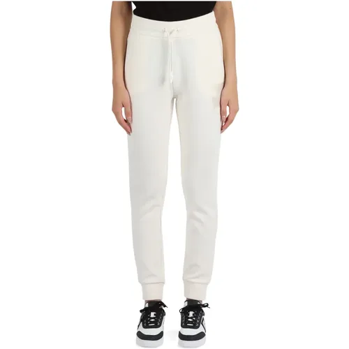 Sporty Viscose Logo Print Pants , female, Sizes: S, M, XS - Armani Exchange - Modalova