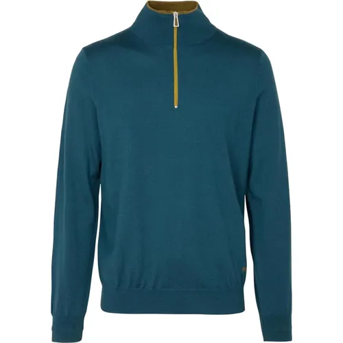 Zip Neck Turtleneck , male, Sizes: M - PS By Paul Smith - Modalova