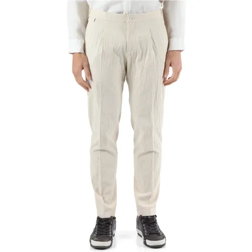 Cotton blend Berlin trousers , male, Sizes: L, XL, M - At.P.Co - Modalova