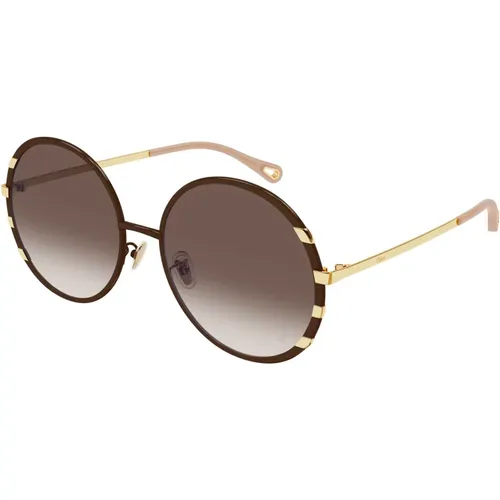 Sunglasses Ch0144S , female, Sizes: 58 MM - Chloé - Modalova