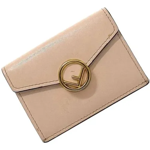 Pre-owned Leather wallets , female, Sizes: ONE SIZE - Fendi Vintage - Modalova