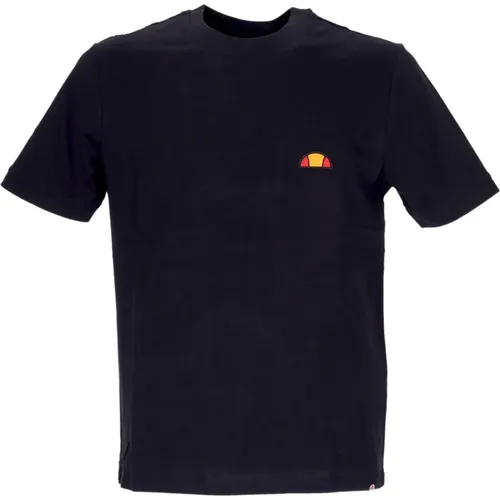 Schwarzes Crew Neck Tee mit Logo , Herren, Größe: M - Ellesse - Modalova