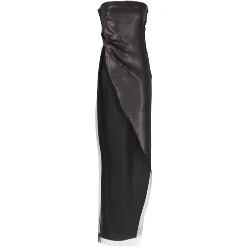 Sequin Silk Top , female, Sizes: XS - Rick Owens - Modalova