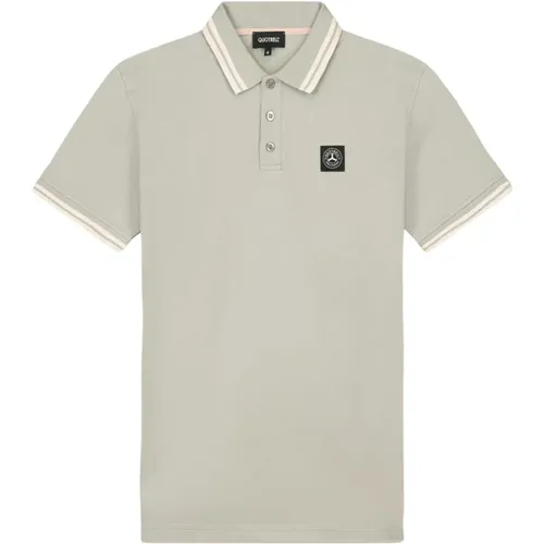 Taupe Polos , male, Sizes: S - Quotrell - Modalova