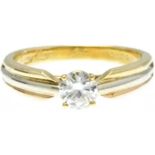 Pre-owned Gold rings , female, Sizes: ONE SIZE - Cartier Vintage - Modalova