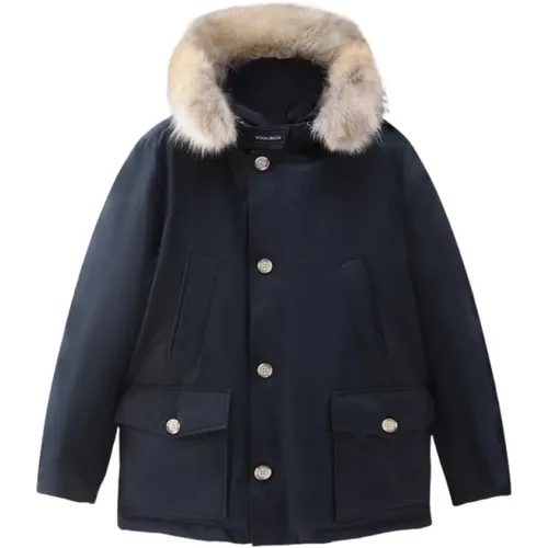 Winter Jackets, Arctic Collection , male, Sizes: L, M - Woolrich - Modalova