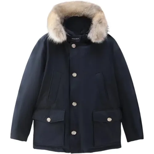 Winter Jackets, Arctic Collection , male, Sizes: S, L, XL - Woolrich - Modalova