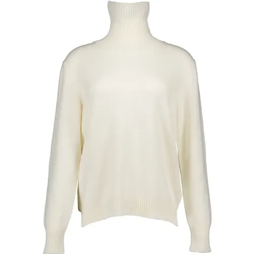 Ecru Turtleneck Sweater Gran Sasso - Gran Sasso - Modalova