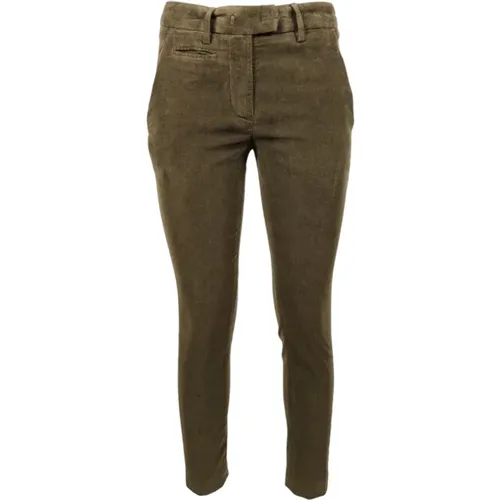 Perfect Model Military Trousers , female, Sizes: W28, W26 - Dondup - Modalova