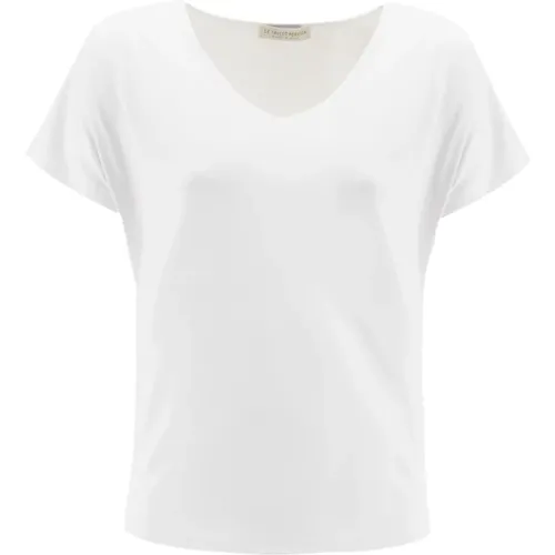 Women`s Clothing T-Shirts Polos , female, Sizes: L - Le Tricot Perugia - Modalova