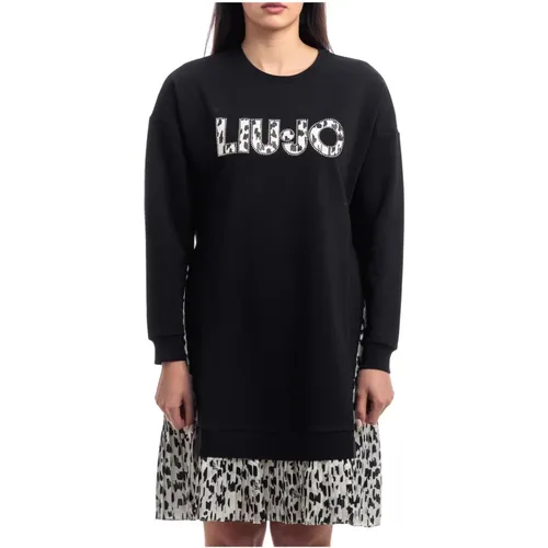 Sweatshirt Dress , female, Sizes: M, S, L, XL - Liu Jo - Modalova
