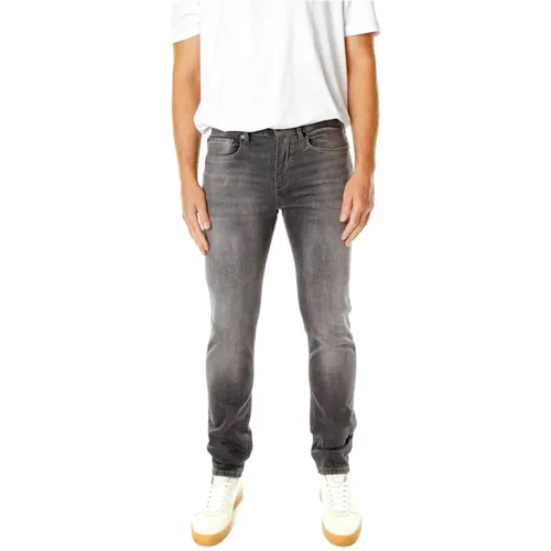 Slim Fit Mid Waist Jeans , Herren, Größe: W33 L32 - Pepe Jeans - Modalova