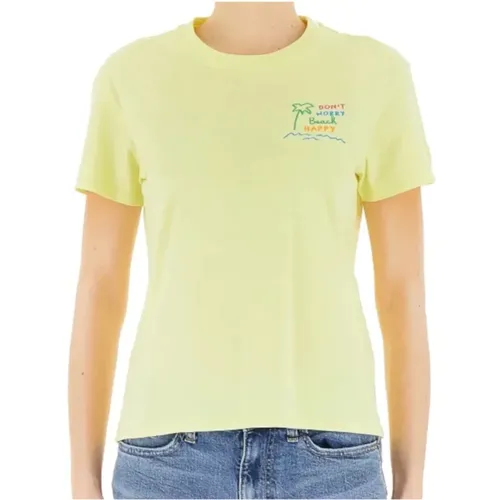 T-shirts and Polos Emilie , female, Sizes: S, XS - MC2 Saint Barth - Modalova