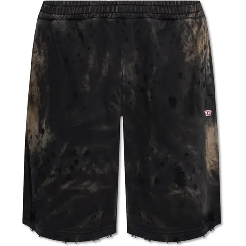 P-Crown-N2 cotton shorts , male, Sizes: S - Diesel - Modalova