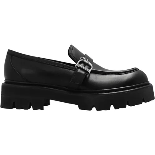 Leather loafers , Damen, Größe: 37 EU - Dsquared2 - Modalova