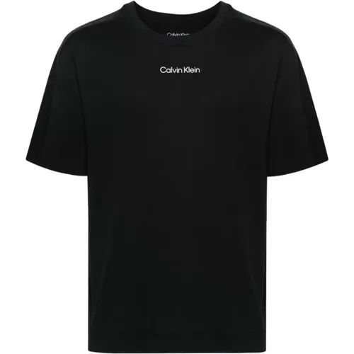 Men's T-Shirt Spring/Summer Collection , male, Sizes: L, 2XL, M, XL - Calvin Klein - Modalova