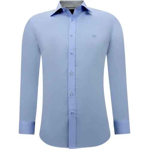 Business Shirts Long-sleeved , male, Sizes: 3XL, XL, S, 2XL, M, L - Gentile Bellini - Modalova