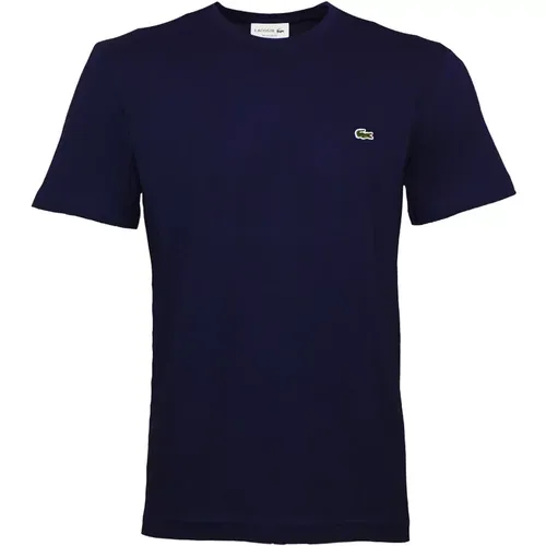Klassisches Baumwoll Logo T-Shirt , Herren, Größe: 2XL - Lacoste - Modalova