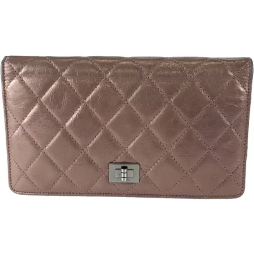 Pre-owned Leather wallets , female, Sizes: ONE SIZE - Chanel Vintage - Modalova