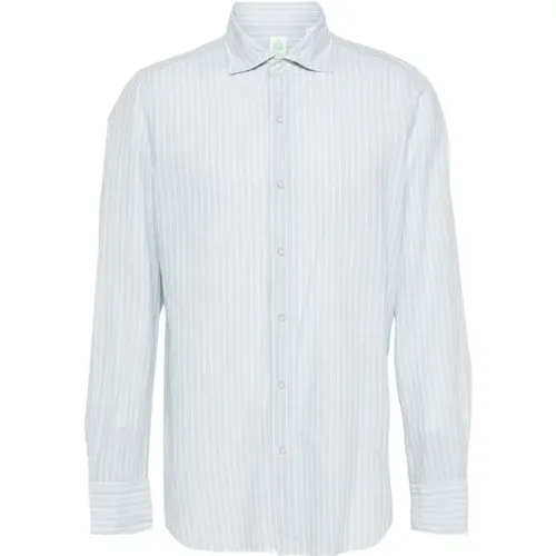Vertical Striped Tokyo Shirt , male, Sizes: 2XL, S, XL, M - Finamore - Modalova