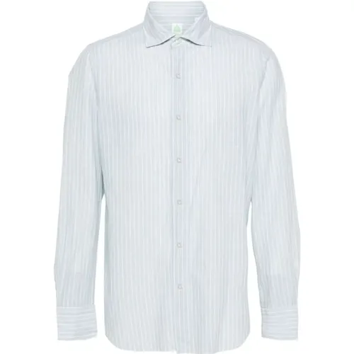 Vertical Striped Tokyo Shirt , male, Sizes: S - Finamore - Modalova