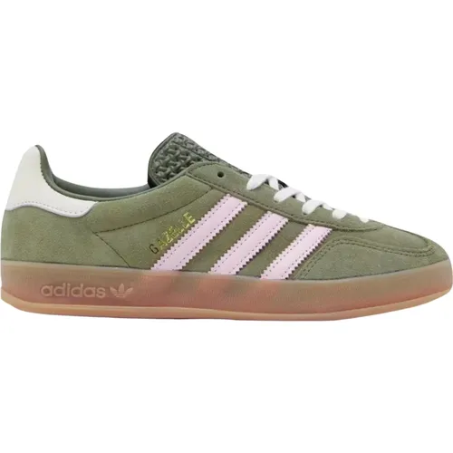 Limited Edition Gazelle Indoor Focus Olive , male, Sizes: 8 2/3 UK, 4 2/3 UK, 3 1/3 UK, 2 UK, 6 2/3 UK, 5 1/3 UK, 6 UK, 7 1/3 UK, 9 1/3 UK, 2 2/3 UK, - Adidas - Modalova