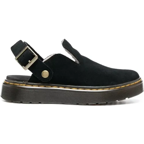 Flat Slingback Mules , female, Sizes: 10 UK, 8 UK - Dr. Martens - Modalova