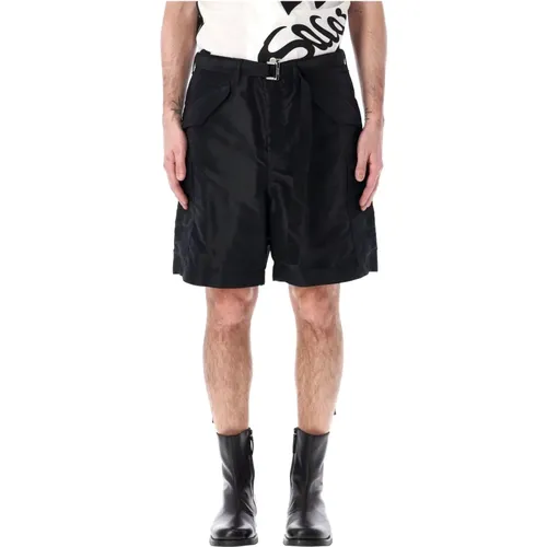 Men's Clothing Shorts Ss24 , male, Sizes: L - Sacai - Modalova