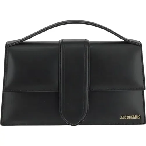 Schwarze Leder Bambinou Tasche - Jacquemus - Modalova