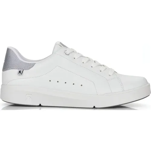 Elegant Leather Sneakers , female, Sizes: 4 UK, 7 UK, 8 UK, 9 UK, 5 UK, 6 UK, 3 UK - Rieker - Modalova