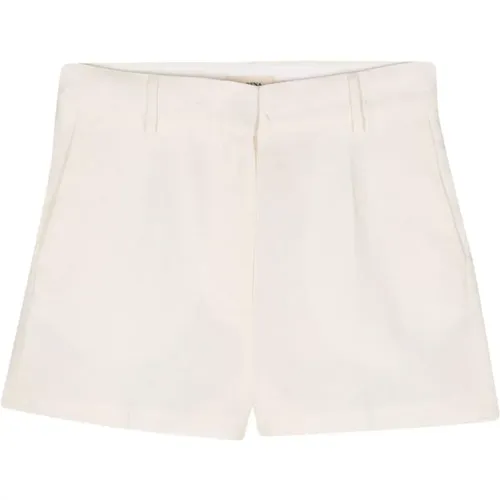 Chic Linen Short Shorts , female, Sizes: XS - Barena Venezia - Modalova