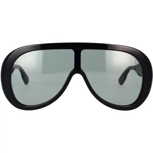 Contemporary Oversized Sunglasses , male, Sizes: ONE SIZE - Gucci - Modalova