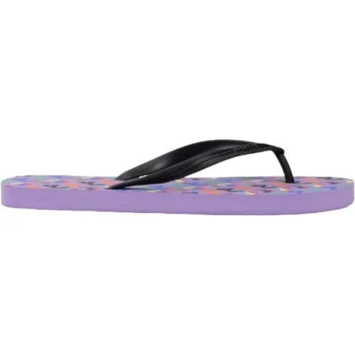 Womens Flip Flops Troy Logo , female, Sizes: 7 UK, 6 UK - Fila - Modalova