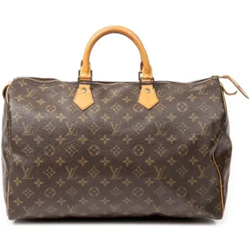 Pre-owned Coated canvas handbags , female, Sizes: ONE SIZE - Louis Vuitton Vintage - Modalova