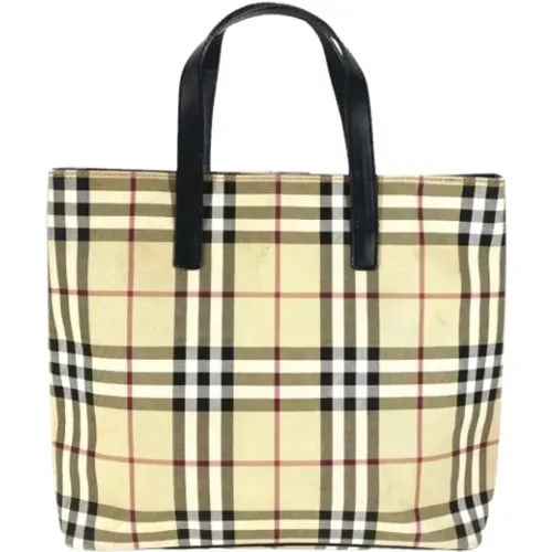 Pre-owned Canvas Handtaschen , Damen, Größe: ONE Size - Burberry Vintage - Modalova