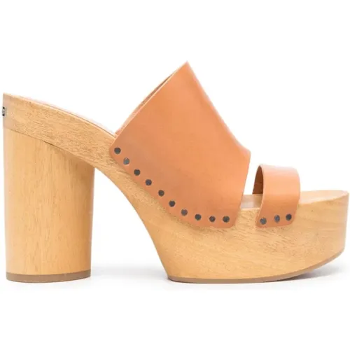 Hyun Clog Flache Schuhe - Isabel marant - Modalova