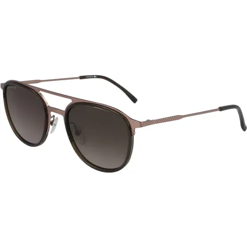 Mode Sonnenbrille Braune Verlaufslinse , unisex, Größe: 54 MM - Lacoste - Modalova