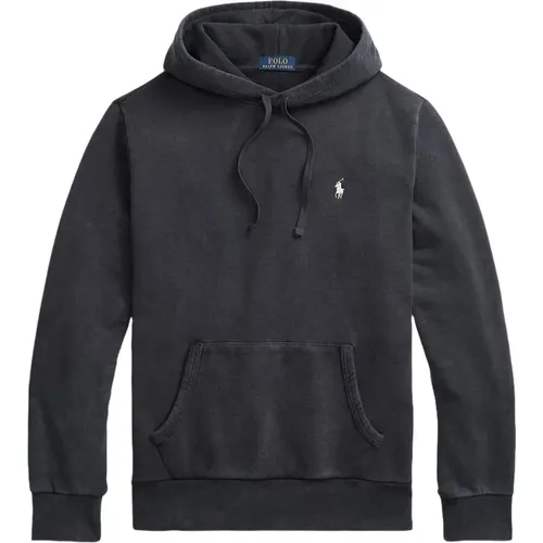 Schwarze Pullover für Männer , Herren, Größe: M - Ralph Lauren - Modalova