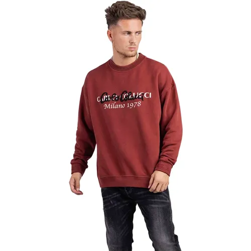 Men`s Sweater - Style C5334 79 , male, Sizes: XS, M - carlo colucci - Modalova