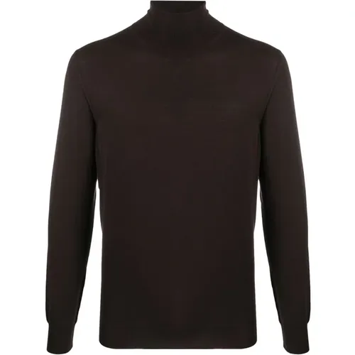 Turtleneck with Dolcevita Rasato , male, Sizes: M - Drumohr - Modalova