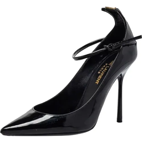 Pre-owned Leather heels , female, Sizes: 2 UK - Yves Saint Laurent Vintage - Modalova