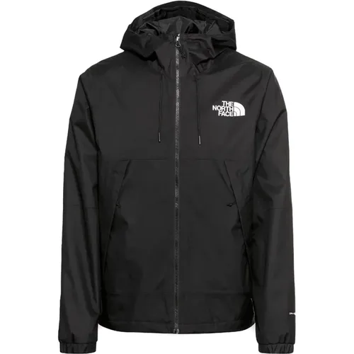 Schwarze Windjacke für Männer und Frauen - The North Face - Modalova