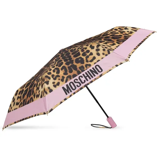Regenschirm mit Logo Moschino - Moschino - Modalova