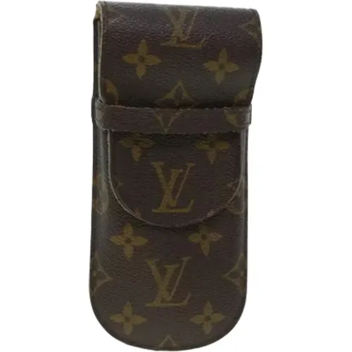 Braune Leinwand Louis Vuitton Geldbörse - Louis Vuitton Vintage - Modalova