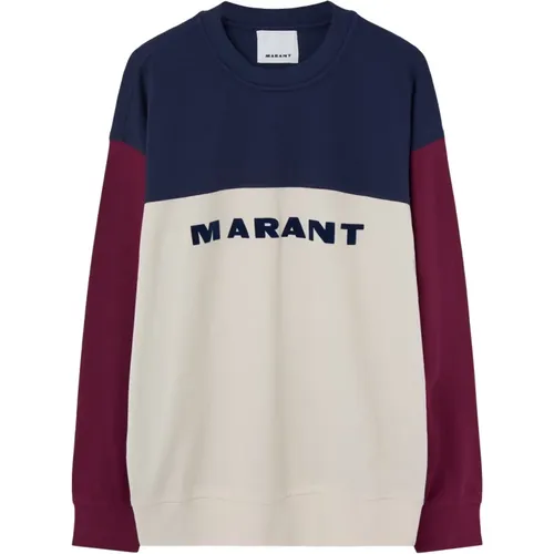 Logo Print Pullover , Herren, Größe: M - Isabel marant - Modalova