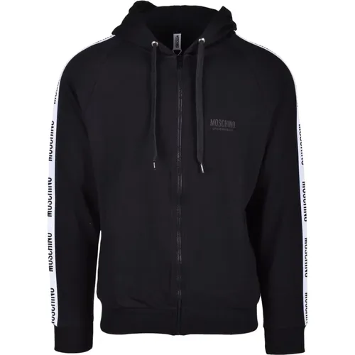 Baumwolle Elasthan Sweatshirt Unterwäsche , Herren, Größe: 2XL - Moschino - Modalova